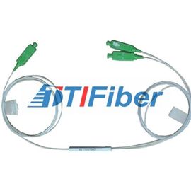 FTTH Çözümü 1x2 0.9mm Fiber ve SC / APC Konnektörlü Mini Optik Fiber Dağıtıcı
