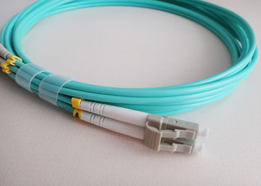 Optik erişim ağı için LSZH Ceket Dubleks SC-LC Fiber Optik Yama Kablosu