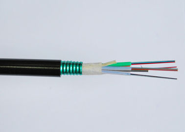 Uzun mesafeli haberleşme sistemi PE kılıflı Çelik Kablo ile Fiber Kablo